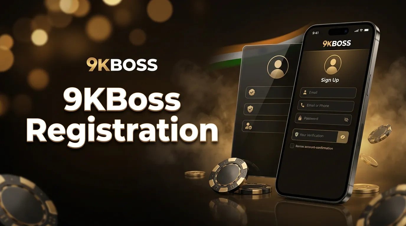 9KBoss Registration and Account Verification in India