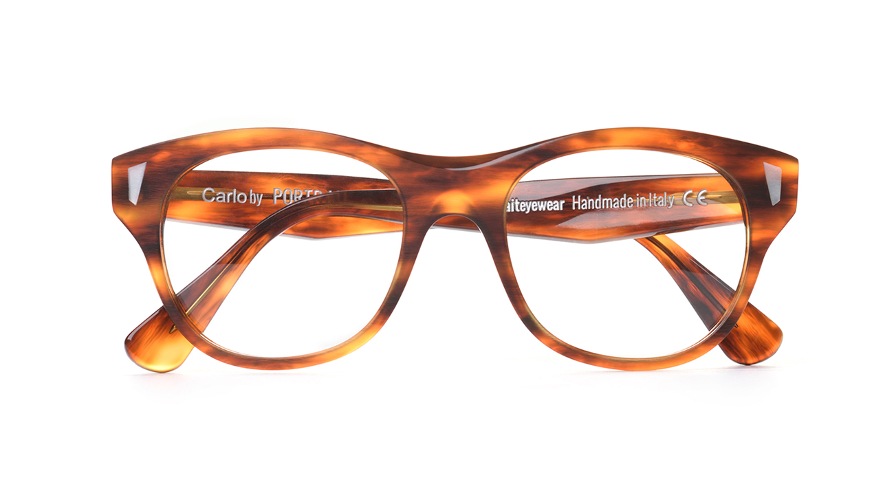 Carlo - Wooden Tortoise Portrait Eyewear