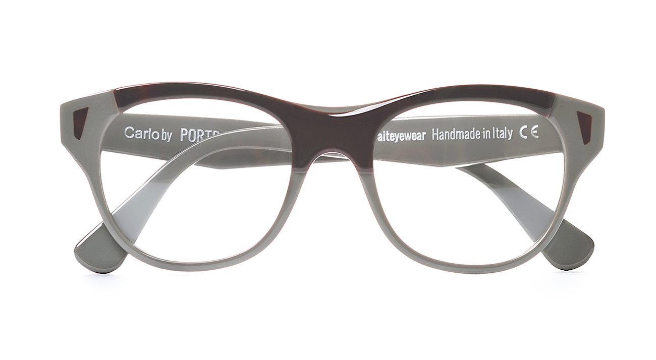 Carlo - Grey+Tortoise Portrait Eyewear