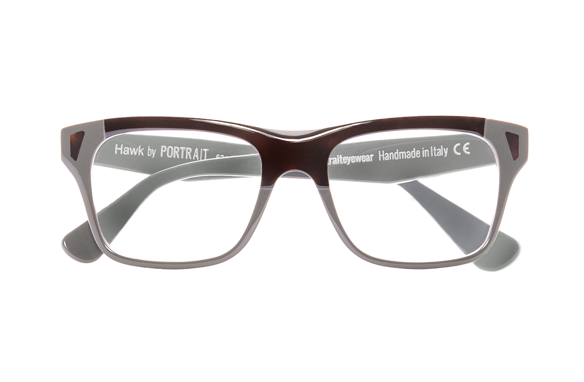 Hawk - Grey+Tortoise Portrait Eyewear