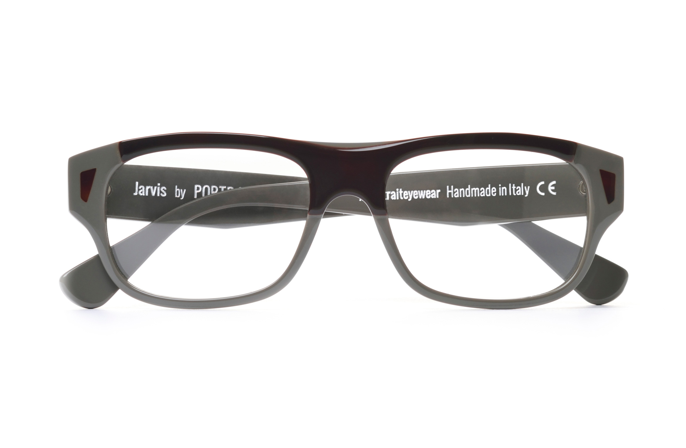 Jarvis - Grey+Tortoise Portrait Eyewear